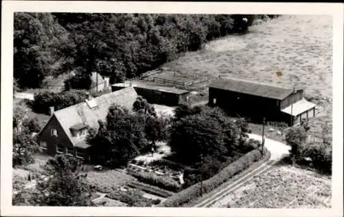 Ak Beimoor Großhansdorf in Schleswig-Holstein, Gasthaus am Walde, Luftbild