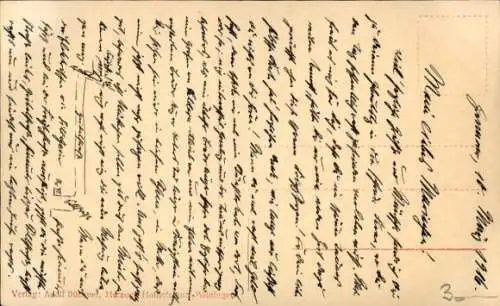 Ak Prinz Ernst von Sachsen Meiningen, Portrait in Uniform, Orden