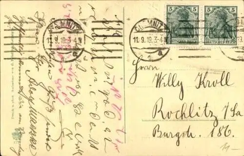 Ak Chemnitz in Sachsen,  Falkeplatz