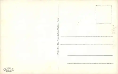 Ak Thale im Harz, Königsruhe im Bodetal, Rosstrappenfelsen