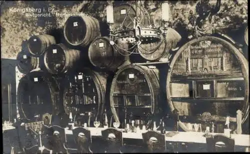 Ak Kaliningrad Königsberg Ostpreußen, Blutgericht, Marterkammer