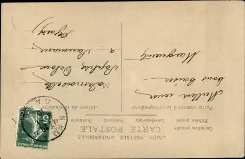 Ak Porträt einer jungen Frau, Geldbeutel