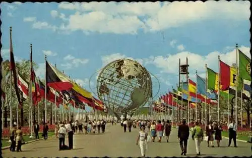 Ak New York World's Fair 1964-1965, Unisphere