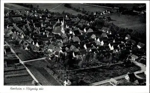 Ak Horrheim Vaihingen an der Enz, Fliegeraufnahme