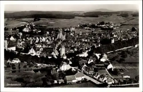 Ak Dinkelsbühl in Mittelfranken, Fliegeraufnahme