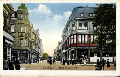 Ak Sterkrade Oberhausen im Ruhrgebiet, Steinbrinkstraße
