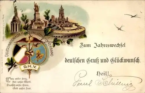 Wappen Litho Bützow Kreis Rostock, Deutschnationaler Handlungsgehilfen Verband