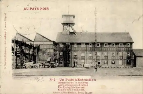 Ak Lens Pas de Calais, Zeche in Nordfrankreich