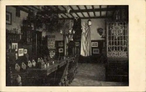 Studentika Ak Karlsruhe, RVSV Verbindung Cheruskia, Korpshaus, Kneipzimmer