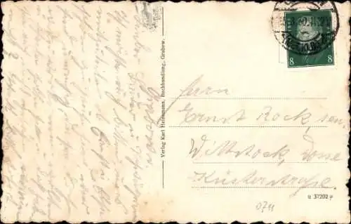 Ak Grabow in Mecklenburg, Schützenhaus