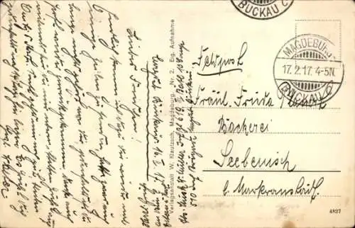 Ak Magdeburg an der Elbe, Königsbrücke