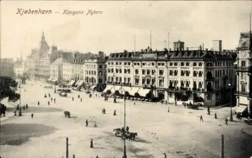 Ak København Kopenhagen Dänemark, Kongens Nytorv