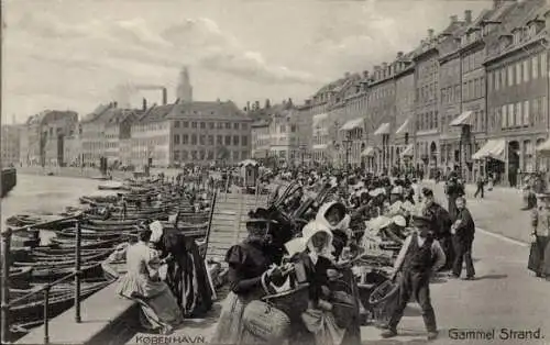 Ak København Kopenhagen Dänemark, Gammel Strand