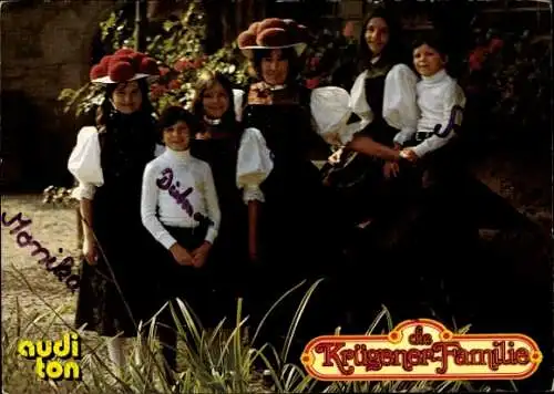Foto Die Krügener-Familie, Sänger, Portrait, Autogramm
