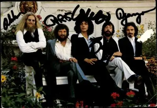 Ak Sänger Okko, Lonzo, Berry, Chris & Django, Portrait, Autogramm