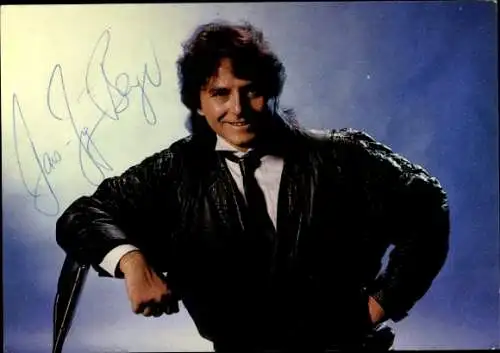 Foto Sänger Hans-Jürgen Beyer, Portrait, Autogramm