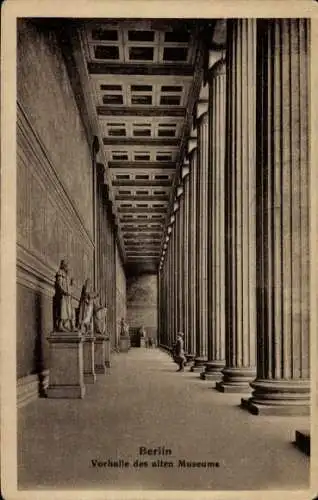 Ak Berlin Mitte, Altes Museum, Vorhalle