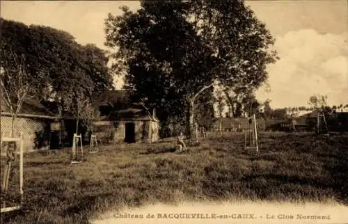Ak Bacqueville en Caux Seine Maritime, Chateau, Le Clos Normand