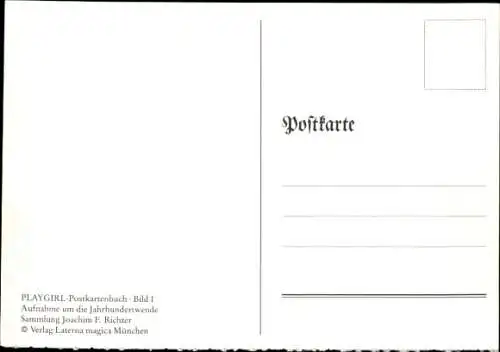 Ak Nackte Frau, Standspiegel, Erotik