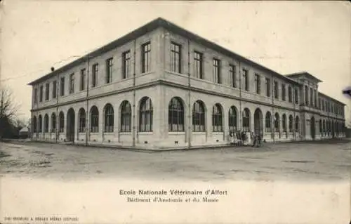 Ak Alfort Val de Marne, Ecole Nationale Veterinaire, Batiment d'Anatomie et du Musee