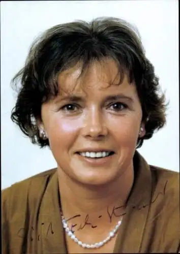 Foto Politikerin Sigrid Folz-Steinacker, Autogramm