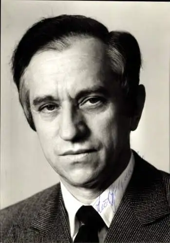 Foto Politiker Kurt Spitzmüller, Autogramm