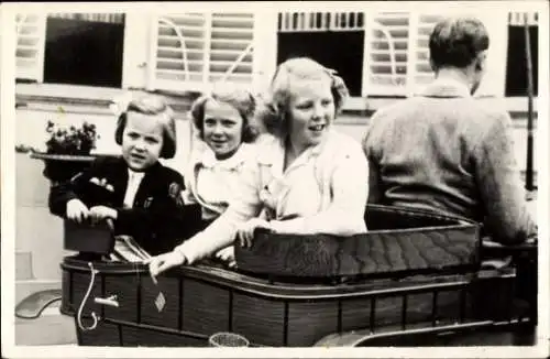 Ak Soestdijk, Adel Niederlande, Prinzessin Beatrix, Irene, Margriet, 1948