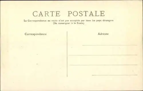 CPA Dans la Mine, Pose d'un Bois