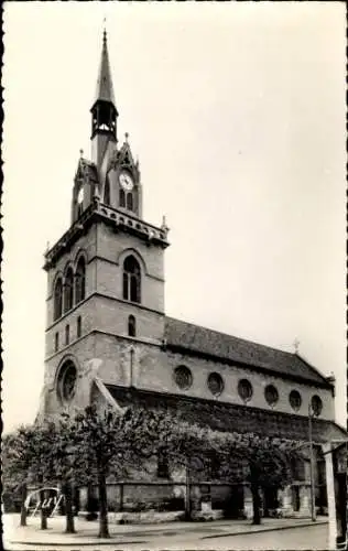 Ak Maisons Laffitte Yvelines, Kirche St. Nicolas