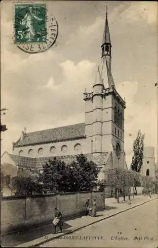 Ak Maisons Laffitte Yvelines, Kirche