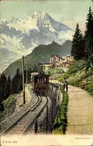 Ak Mürrenbahn, Bergbahn, Seilbahn
