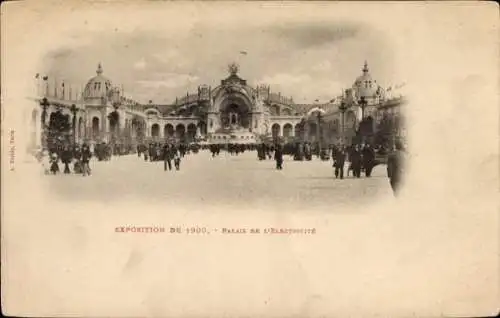 Ak Paris, Ausstellung von 1900, Palais de l’Electricité