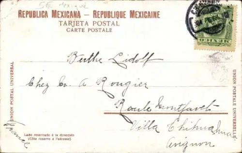 Ak Guanajuato Mexiko, Straßenansicht, Lastenträger