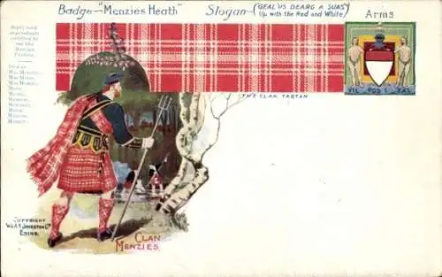 PC Scotland, Clan Menzies, Badge Menzies Heath
