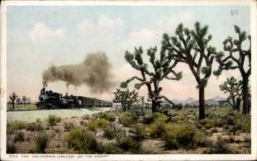 PC USA, The California Limited on the Desert