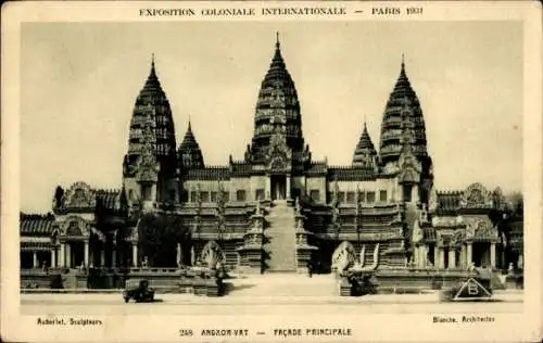 CPA Paris, Exposition Coloniale Internationale 1931, Angkor-Var