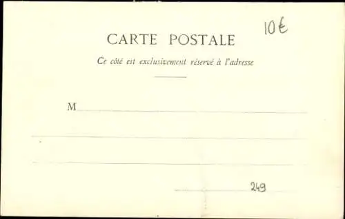 Ak Fécamp Seine Maritime, Caisse d'Epargne, historische Architektur, Stadtansicht
