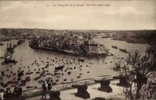 CPA Saint Ange le Vieil Seine-et-Marne, La Presqu'ile de la Sangle, le Fort