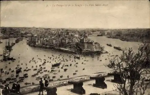 CPA Saint Ange le Vieil Seine-et-Marne, La Presqu'ile de la Sangle, le Fort