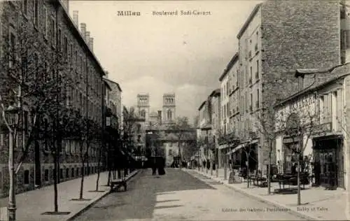 Ak Millau Aveyron, Boulevard Sadi-Carnot