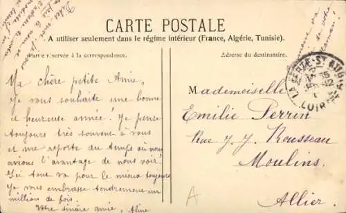 Ak La Ferté Saint Aubin Loiret, Panorama