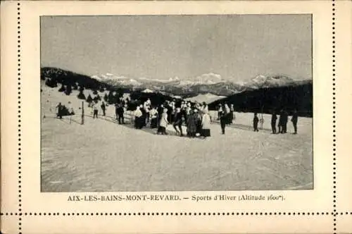 Ak Mont Revard Aix les Bains Savoie, Wintersport