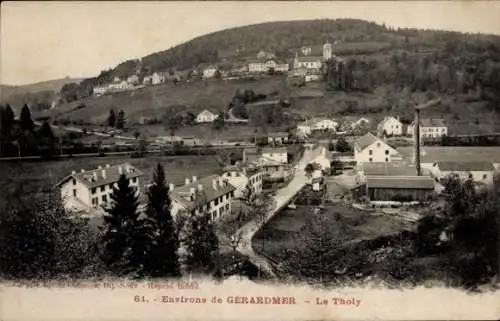 Ak Le Tholy Vosges, Gesamtansicht