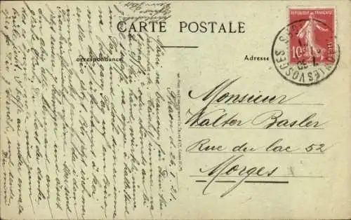 Ak Thaon les Vosges, Avenue Thier