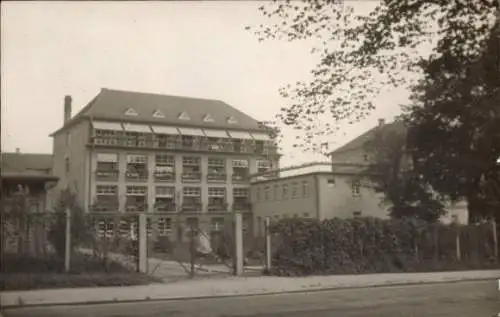 Foto Ak Bautzen in der Oberlausitz, Teilansicht, Gebäude, Eingangstor