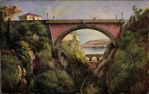 Ak Monaco, Brücke