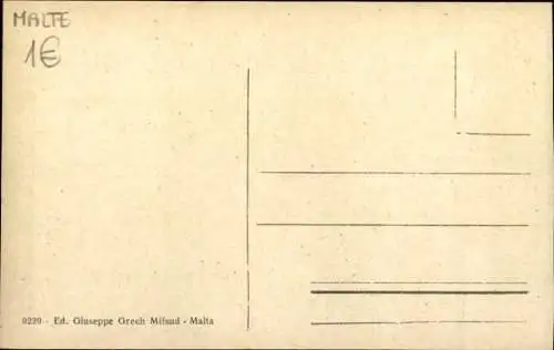 Ak Valletta Malta, Strada Santa Lucia