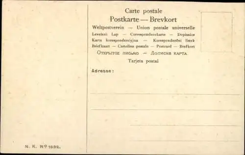 Künstler Ak Borgund Norwegen, Stabkirche