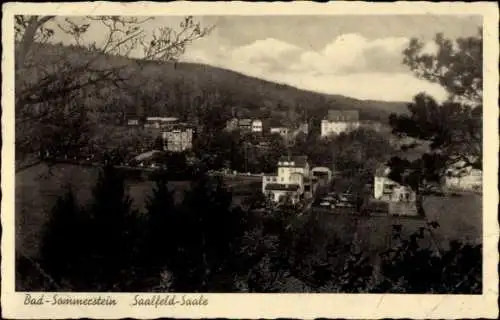 Ak Saalfeld an der Saale, Bad Sommerstein