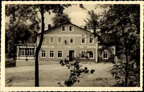 Ak Grüna Chemnitz Sachsen, Forsthaus